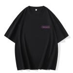 Футболка унисекс Fido Dido, черный/фиолетовый - фото 3