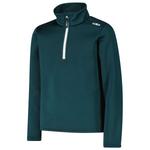 Детский свитшот - флисовый пуловер Cmp, Deep Mint - фото 3