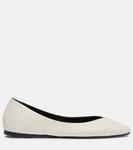 Кожаные балетки Jacquemus, Black/White - фото 4