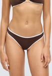 Низ бикини Seafolly BEACH BOUND HIPSTER PANT, Dark Chocolate/Dark Brown - фото 3