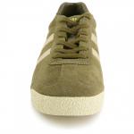 Кроссовки Gola Harrier Mirror, цвет Ash/Gold/Gum - фото 4