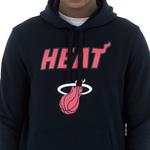 Худи New Era NBA Regular Miami Heat, черный - фото 3