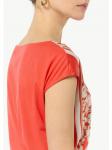 Футболка в цвете 42F3_coral comma - фото 4