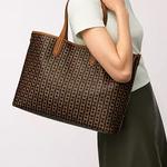 FOSSIL Поливинилхлоридная сумка-шоппер, Brown - фото 4