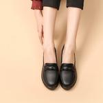 Лоферы женские черный Egchi - фото 3