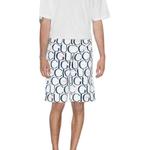 Повседневные шорты мужские белые Gucci, белый - фото 2