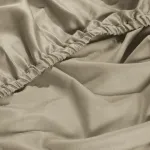 Простыня "Landshut" серо-коричневая 120х200 см. Erwin Müller - фото 5