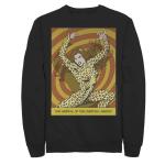 Мужской флисовый пуловер с рисунком DC Comics Wonder Woman Cheetah Comic Panel Licensed Character - фото