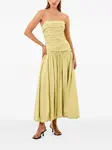 Платье миди Despina Nicholas, желтый - фото 2