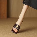 Шлепанцы женские Yeezyy Reezy, коричневый - фото 8