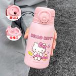 Термостакан Sanrio, Cinnamon Dog (Includes Cleaning Tools + 3D Stickers + Gift Bag) - фото 9