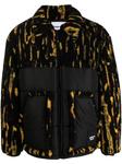 AMBUSH куртка с абстрактным принтом, черный - фото