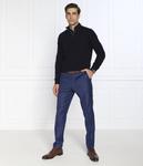 Свитер мужской Oscar Jacobson с воротником на молнии, синий - фото 2