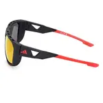 Солнцезащитные очки adidas SP0097 polarized, черный - фото 5