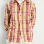 Рубашка из плотной ткани Gramicci, Mustard - фото 5