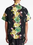 Рубашка с цветочным принтом ETRO, черный - фото 4