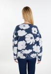 Джемпер usha PULLOVER, Marine Weiss/Blue - фото 3