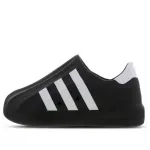 Тапочки adifom суперзвезда Adidas, белый - фото