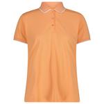 Женская рубашка-поло из эластичного пике Cmp, Salmone - фото
