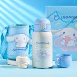 Hello Kitty, детский термостакан 580 мл Sanrio, синий - фото 7