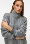 Кардиган Vero Moda VMLISA, Medium Grey Melange/Dark Grey - фото 4