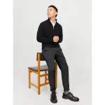 Брюки чинос Jack & Jones Marco Connor, серый - фото 5