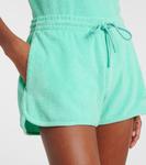 Хлопковые махровые шорты Hunza G, Mint - фото 4