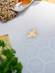Сырная доска Bee Marble Culinary Concepts, White/Brass - фото 3