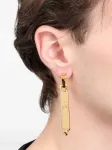Декорированные серьги-подвески Mm6 Maison Margiela, золотистый - фото 2