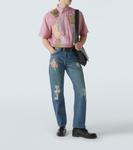 Levi's джинсы прямого кроя в стиле пэчворк Junya Watanabe, Indigo - фото 2