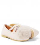 Кожаные балетки Izebella Donsje, Ivory Sheep Leather - фото 5