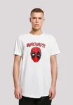 Футболка F4NT4STIC "Marvel Deadpool Seriously", принт, белый - фото
