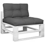 Подушка для сиденья Vidaxl, серый - фото 2