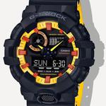 Часы CASIO G-Shock Analog-Digital 'Black Yellow', черный - фото 2