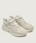 Кожаные кроссовки Sprinter Dsquared2, экрю - фото 3