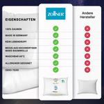 Подушка Zollner белый, 80/80 см - фото 4