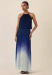 Макси-Платье langes Apart, Nachtblau-Multicolor - фото 2
