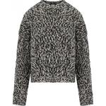 Weekend Max Mara джемпер с двухцветным узором косы WEEKEND MaxMara, серый - фото