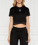 Футболка женская Guess Active короткая, черный - фото