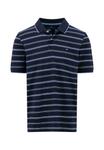 Поло Fynch-Hatton STRIPE, Navy/Dark Blue - фото 4