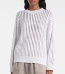 Хлопковый свитер Brunello Cucinelli, белый - фото 6