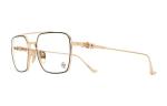 Alloy Square Eyeglass Frames Unisex Chrome Hearts, золотой - фото 3