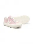 Кроссовки с нашивкой-логотипом Veja Kids, розовый - фото 2