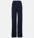 Высокие брюки-крэп Vince, Coastal-403cbl - фото