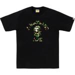 Футболка Bape Abc Camo Ape Face A BATHING APE, белый/синий - фото 5