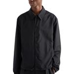 PRADA Рубашка-куртка с кулиской, Black - фото 3