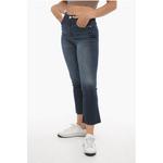 Синие хлопковые джинсы Деним Frame, Blue - фото