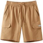 Шорты карго мужские CAMEL, оливковый зеленый - фото 4