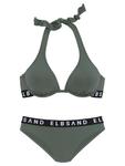 Комплект бикини ELBSAND, оливковый - фото
