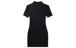Lululemon Женское черное платье с коротким рукавом - фото 4